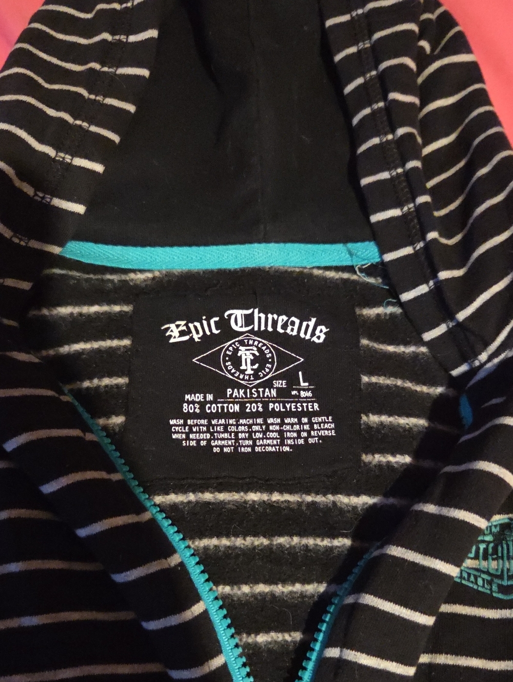Epic Threads Zip Up - Picture 3 of 3